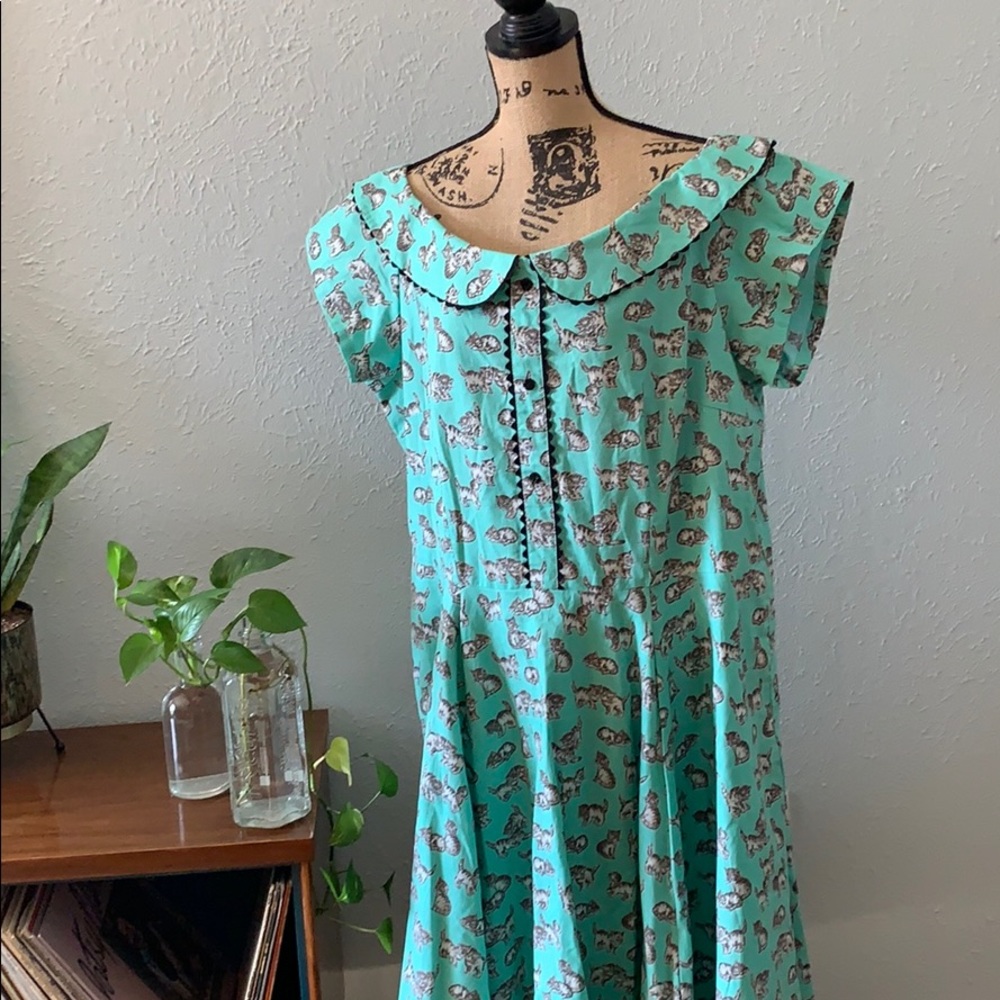 Bernie Dexter Pinup Rockabilly Dress Plus Volup 4X